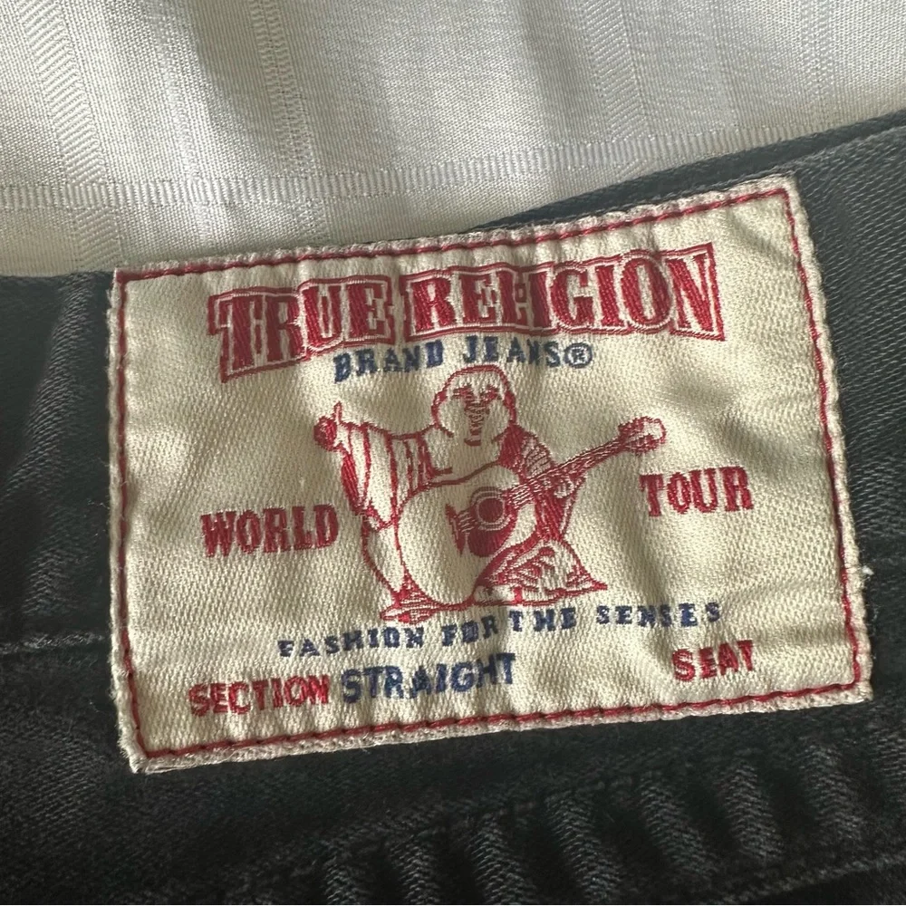 True Religion Black Distressed & Jeans Shorts Collection